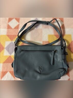 Simply Vera Stylish Teal Crossbody Shoulder Bag - Women's Bag